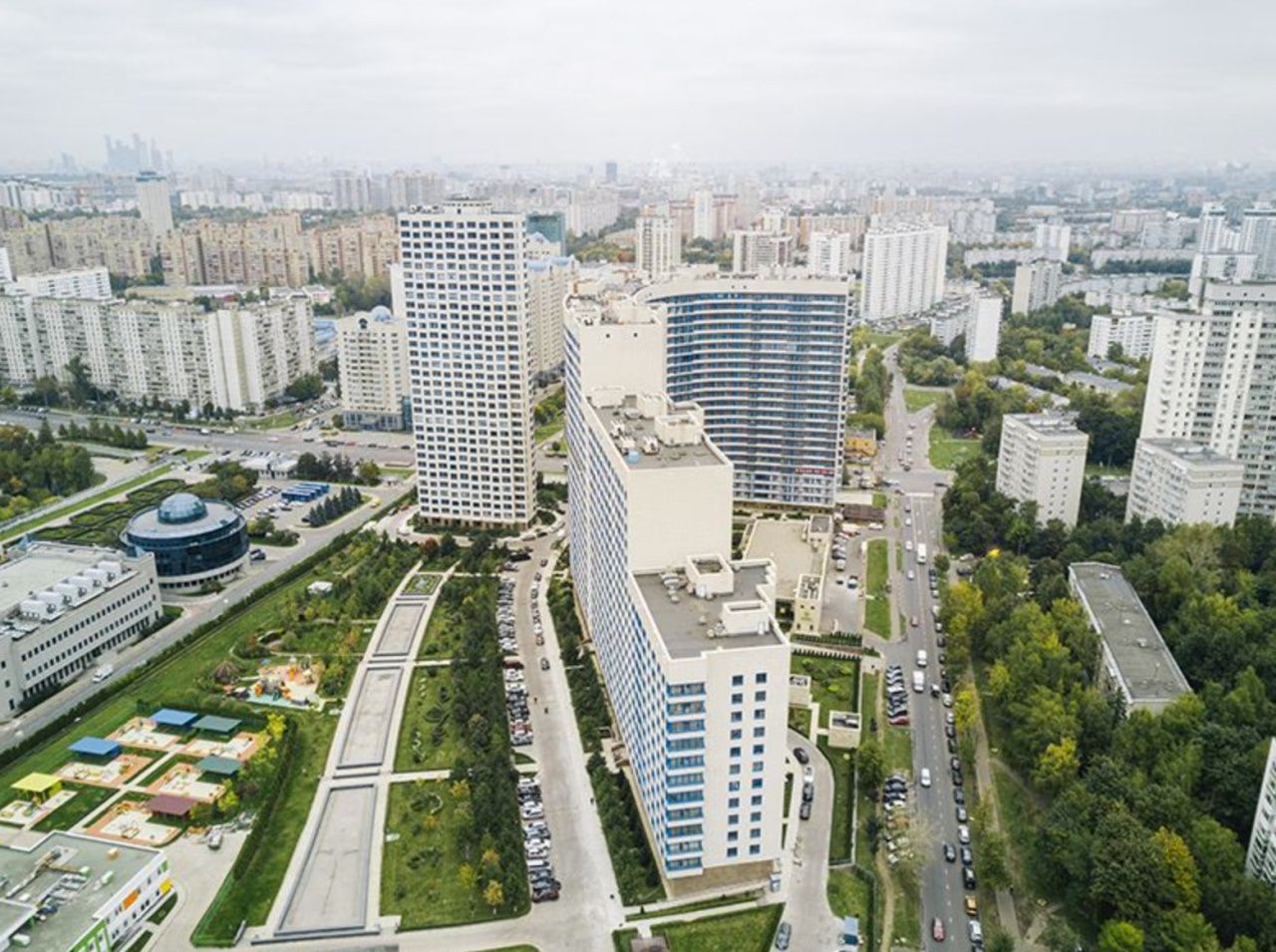 фасад дома, здание по адресу г Москва, ул Херсонская, д 43 